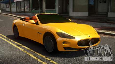 Maserati Gran Turismo FV Cabrio для GTA 4
