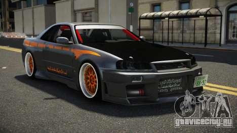 Nissan Skyline R34 G-Sports для GTA 4