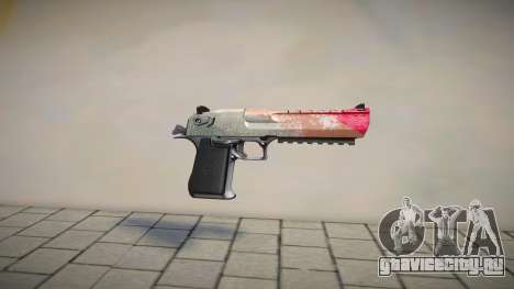 Three Color Gun Desert Eagle для GTA San Andreas