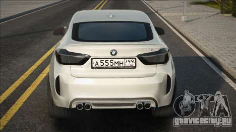 BMW X6M F86 [Silver] для GTA San Andreas