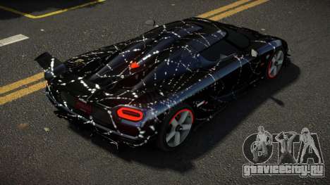 Koenigsegg Agera One G-Sport S11 для GTA 4