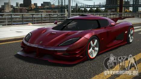 Koenigsegg Agera One G-Sport для GTA 4