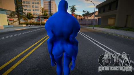 Among Us Imposter Musculosos Blu для GTA San Andreas