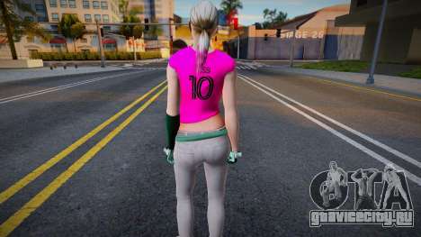 Jill Valentine Inter Miami для GTA San Andreas