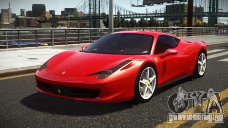 Ferrari 458 Italia (F142 ABE) для GTA 4