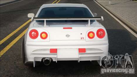 Nissan GT-R [White] для GTA San Andreas