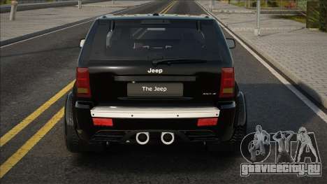 Jeep Grand Cherokee SRT8 2008 Black для GTA San Andreas