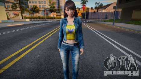 Fatal Frame 5 Haruka Momose - Jacket Jeans v2 для GTA San Andreas