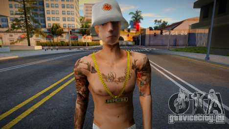 Macccer Jspkk Tattoo from Free Fire для GTA San Andreas