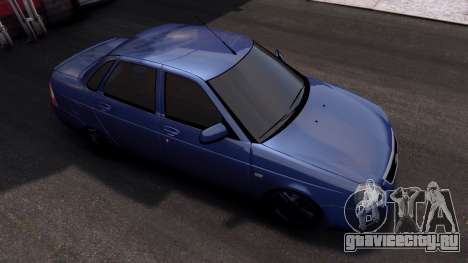Lada Priora [Blue Variant] для GTA 4