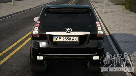 Toyota Land Cruiser Prado [Ukr Plate] для GTA San Andreas