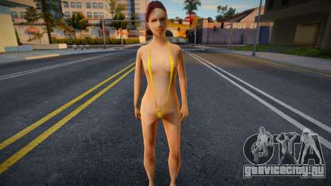 Девушка Сиджея в бикини 10 для GTA San Andreas