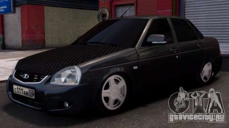 Lada Priora Black Edition для GTA 4