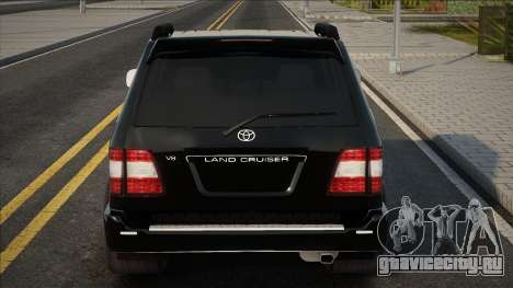 Toyota Land Cruiser V8 Black Edition для GTA San Andreas