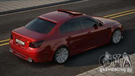 BMW M5 Gold [Rad col] для GTA San Andreas