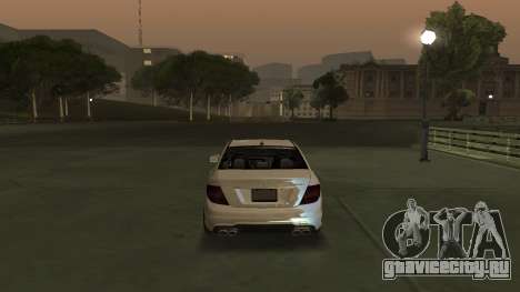 Mercedes-Benz C63 AMG (YuceL) для GTA San Andreas