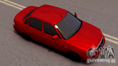 Lada Priora [Red Color] для GTA 4