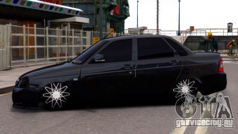 Lada Priora Black для GTA 4