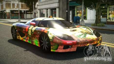 Koenigsegg CCX LE-R S3 для GTA 4