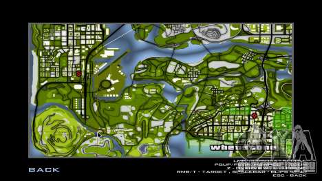 Grenn Map Advance RP (58 точек) для GTA San Andreas