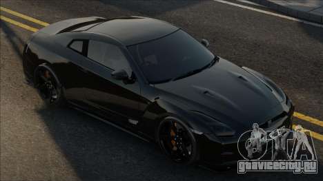 Nissan GT-R R35 [Black] для GTA San Andreas