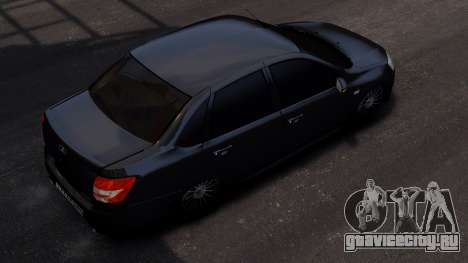 Lada Granta Sport Black для GTA 4