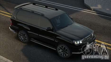 Toyota Land Cruiser VX Black Edition для GTA San Andreas