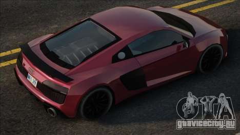 Audi R8 23 with spoiler для GTA San Andreas