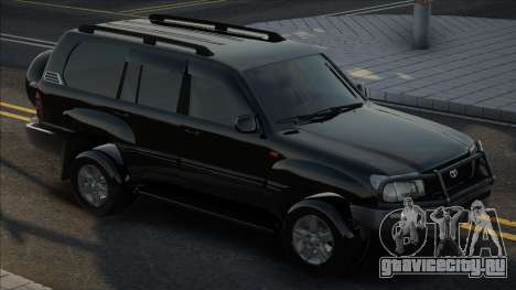 Toyota Land Cruiser 100 Black для GTA San Andreas