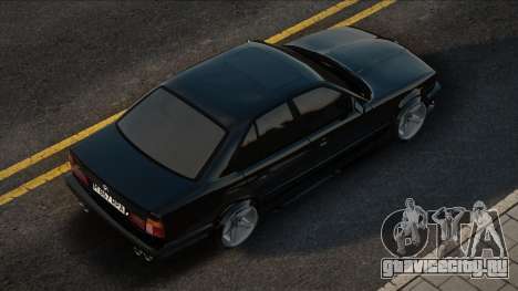 BMW 525I E34 1992 Black для GTA San Andreas