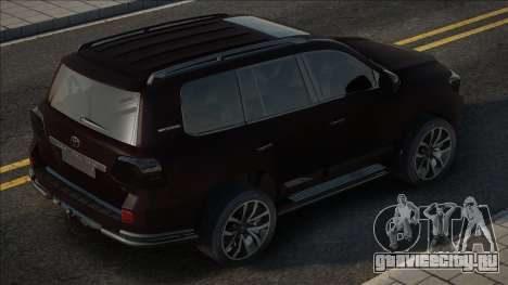 Toyota LAND CRUISER 200 Blak для GTA San Andreas