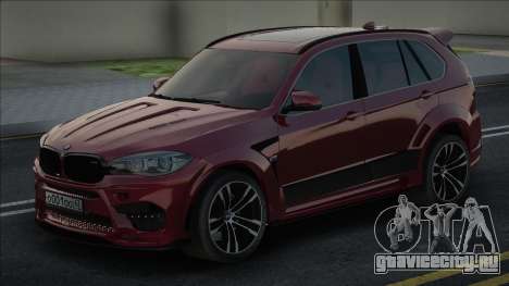 BMW x5m f85 Red для GTA San Andreas