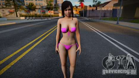 Kokoro Pink Bikini для GTA San Andreas