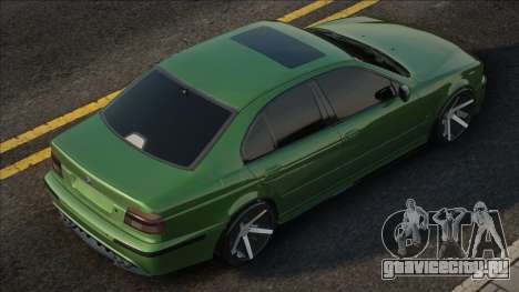 BMW M5 E39 Green для GTA San Andreas