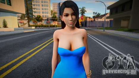 Momiji Blue Dress для GTA San Andreas