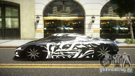 Koenigsegg CCX LE-R S12 для GTA 4