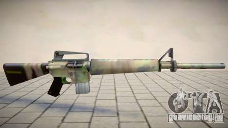 XM16E1 from Metal Gear Solid 3: Snake Eater для GTA San Andreas