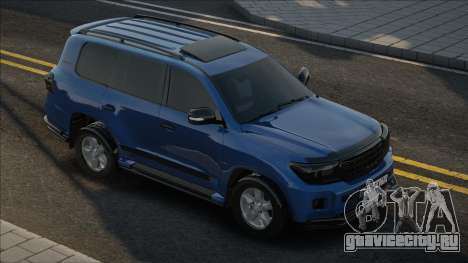 Toyota Land Cruiser 200 [Blue Ver] для GTA San Andreas