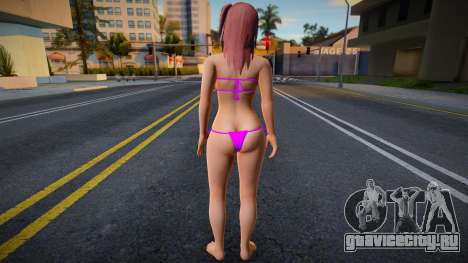Honoka Fiolet Bikini для GTA San Andreas