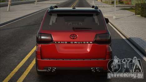 Toyota Land Cruiser 200 Red для GTA San Andreas