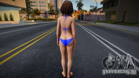 Tsukushi blue bikini для GTA San Andreas