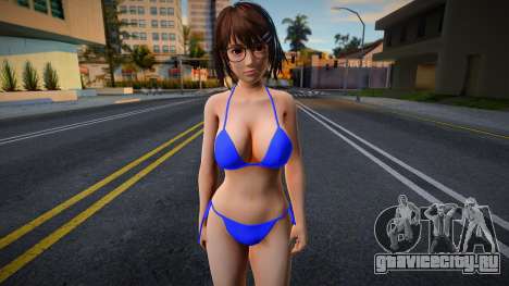 Tsukushi blue bikini для GTA San Andreas