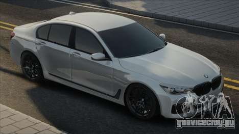 BMW 750I XDrive White для GTA San Andreas