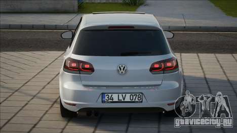 VW Golf 6 для GTA San Andreas
