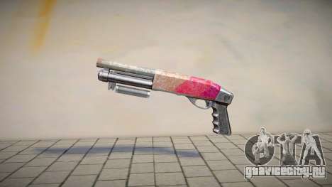 Three Color Gun Chromegun для GTA San Andreas