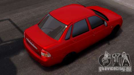 Lada Priora Red Color для GTA 4