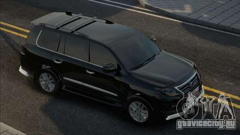 Lexus LX570 Black Edition для GTA San Andreas