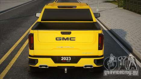 GMC Sierra Denali 2023 Ultimate Yellow для GTA San Andreas