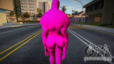 Among Us Imposter Musculosos Pink 1 для GTA San Andreas