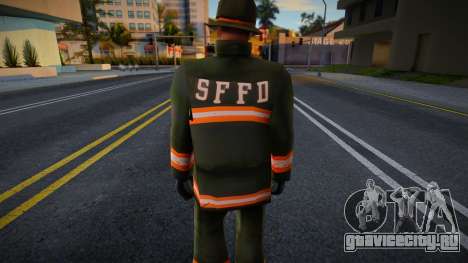 Sffd1 Upscaled Ped для GTA San Andreas
